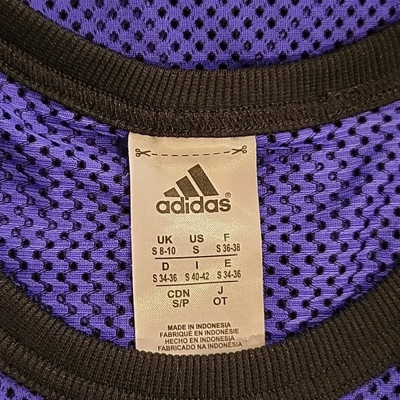 NWOT Adidas Mesh Jersey Tank - Picture 6 of 6